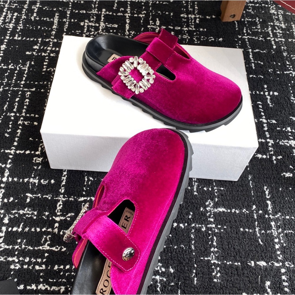 Roger Vivier Slidy Viv’ Women’s Slippers - Picture 6 of 9